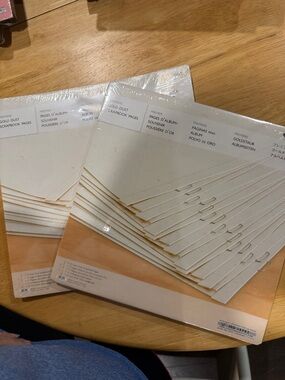 Lot of 2 Creative Memories Gold Dust Scrapbook Refill 12x12 Original 30 Pages